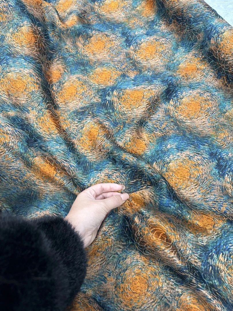 佛手绫红云纱/100%桑蚕丝/直播间一米链接