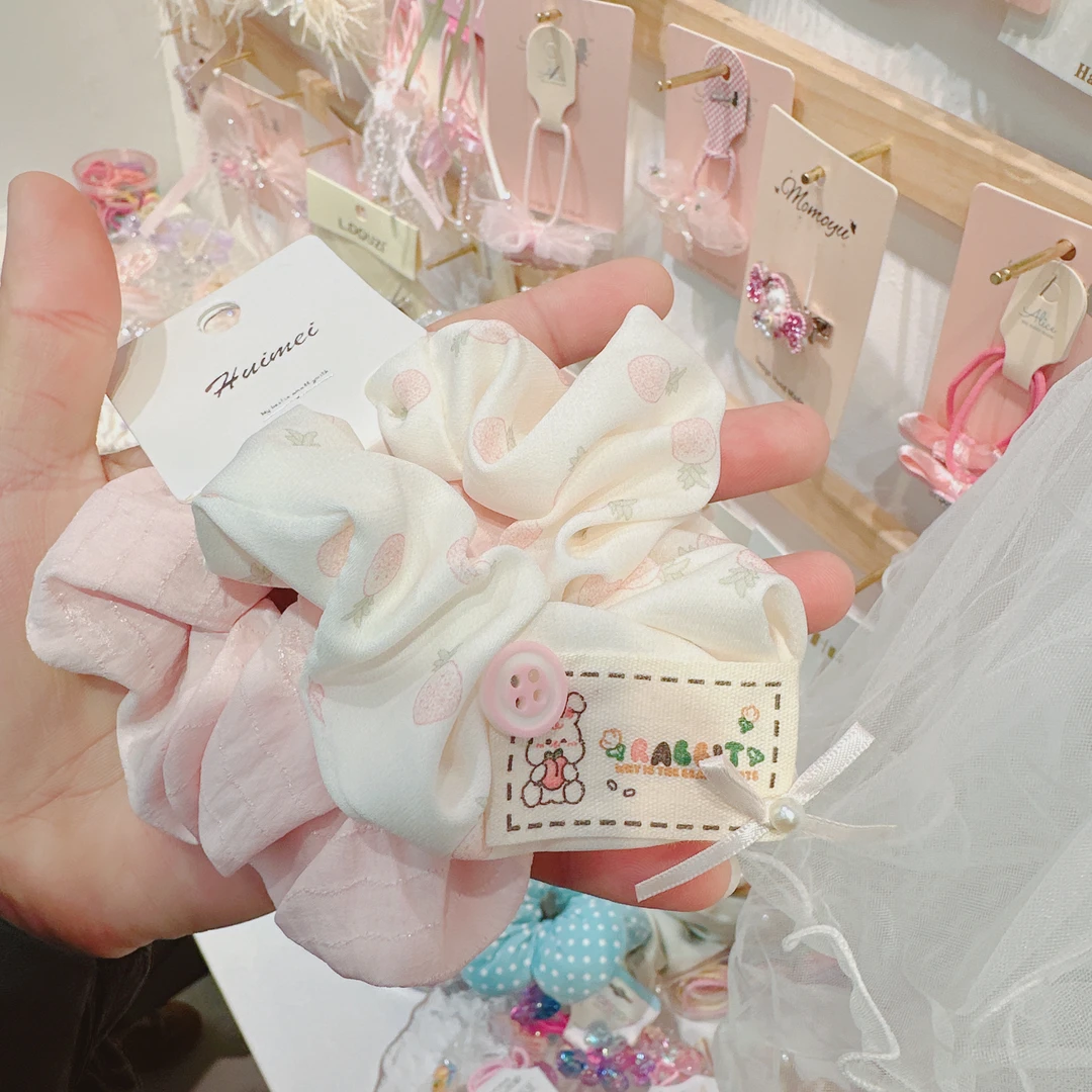 A309-hm粉色兔布肠圈（两只）【满15包邮发货】