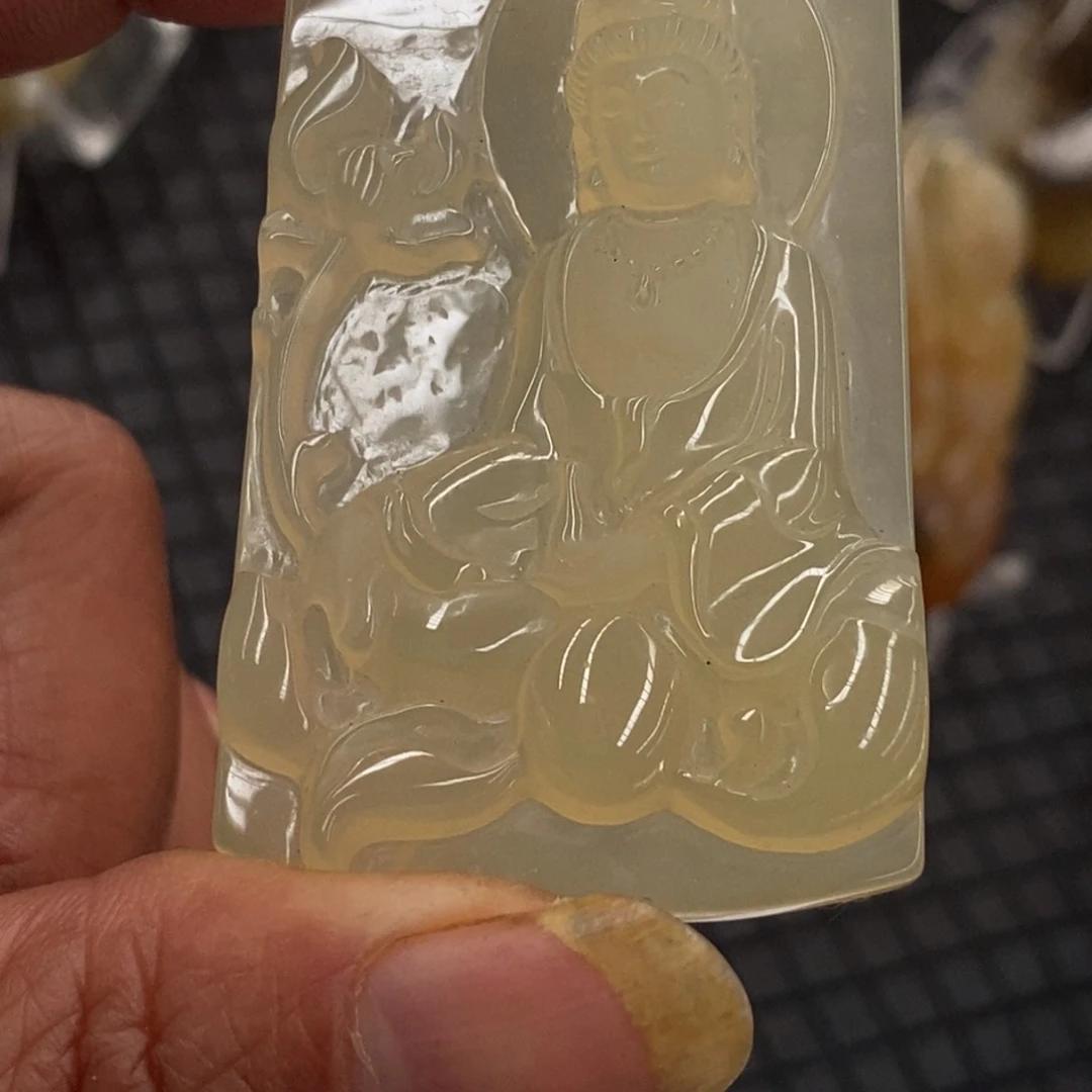 石英质玉（黄龙玉）黄龙玉未镶嵌