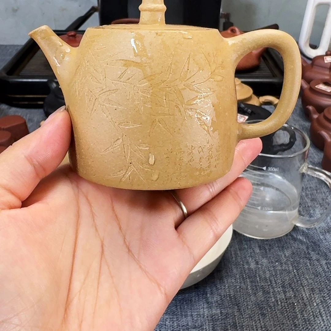 紫砂茶壶半手工紫砂壶汉铎