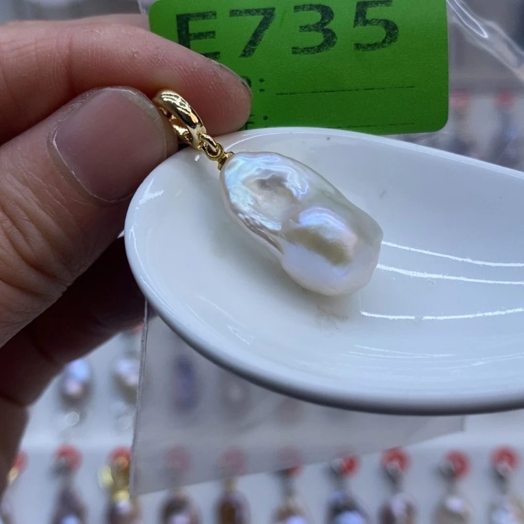 美丽哦哦哦未镶嵌淡水珍珠