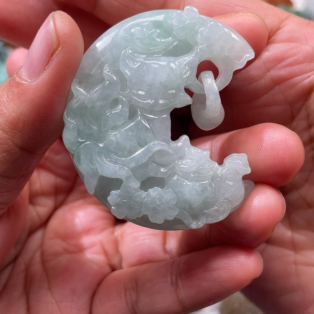 颈饰未镶嵌翡翠翡玉缘翡翠