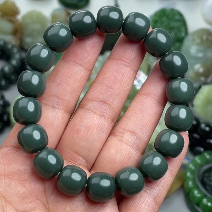 和田玉未镶嵌手串