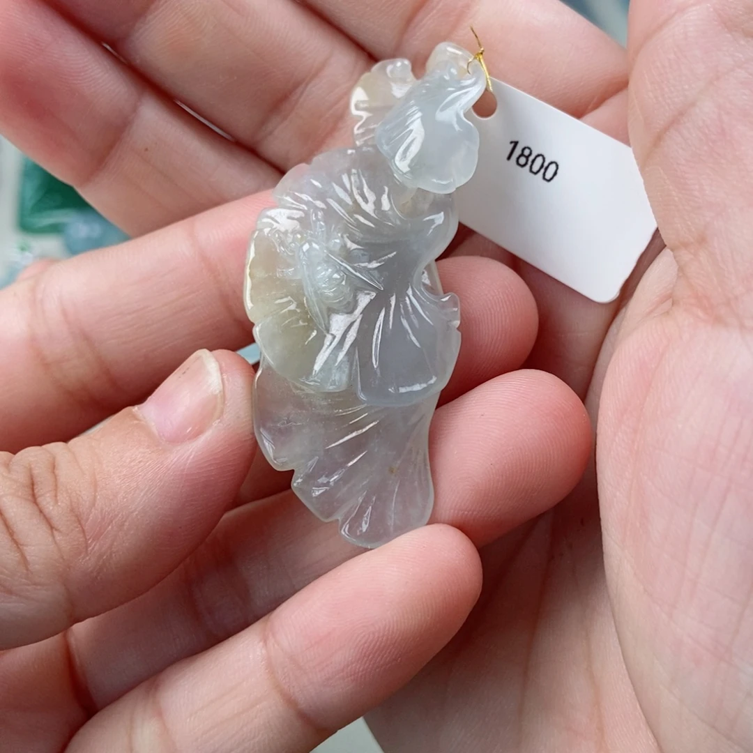 翡翠未镶嵌颈饰天然翡翠a货