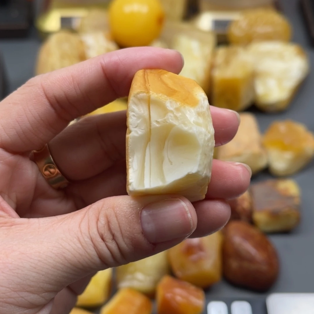 【闪购商品】未镶嵌定制琥珀天然琥珀蜜蜡原石定制