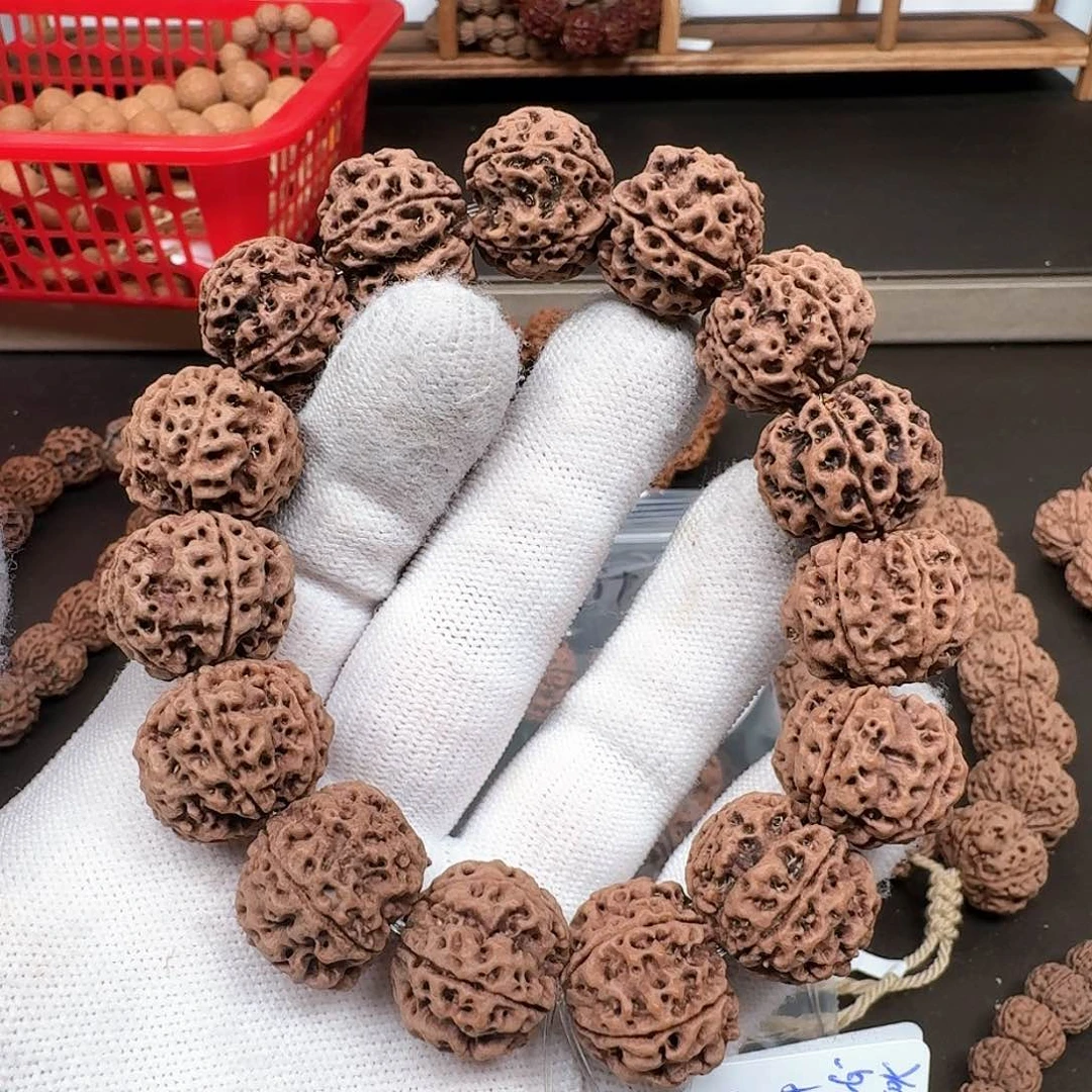 金刚菩提手串陈*东19+蜂窝双龙