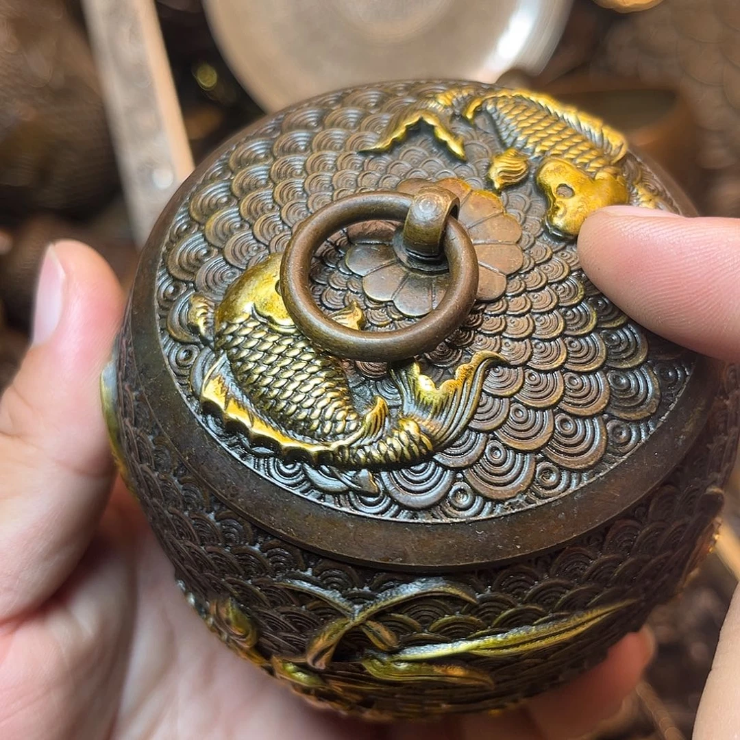精美铜器工艺品等