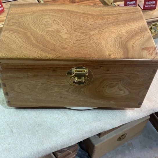 香樟木岁***！老樟木收纳箱40×25×20