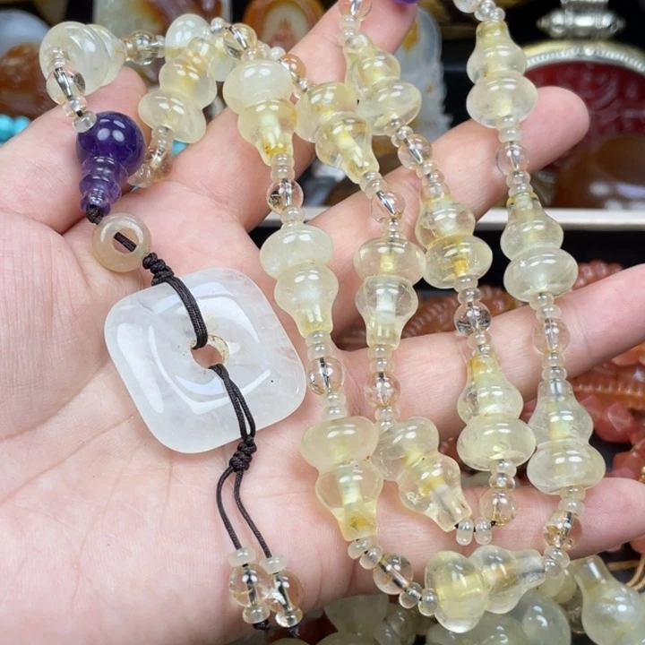 未镶嵌颈饰水晶水晶