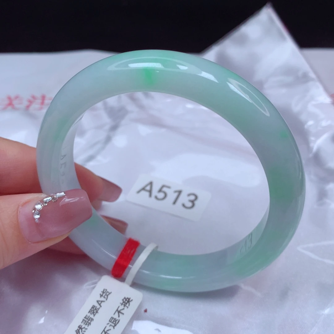 翡翠手镯未镶嵌手镯58