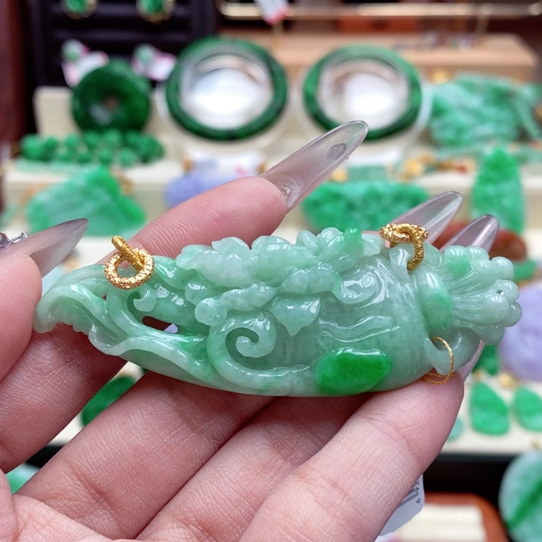 颈饰未镶嵌翡翠翡翠吊坠