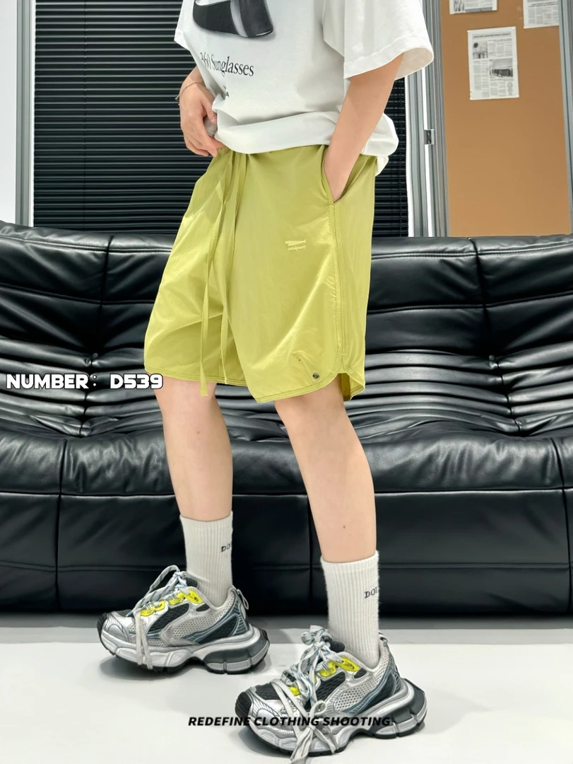 2025夏季新款男士休闲裤时尚潮流百搭宽松休闲五分裤男装潮牌短裤