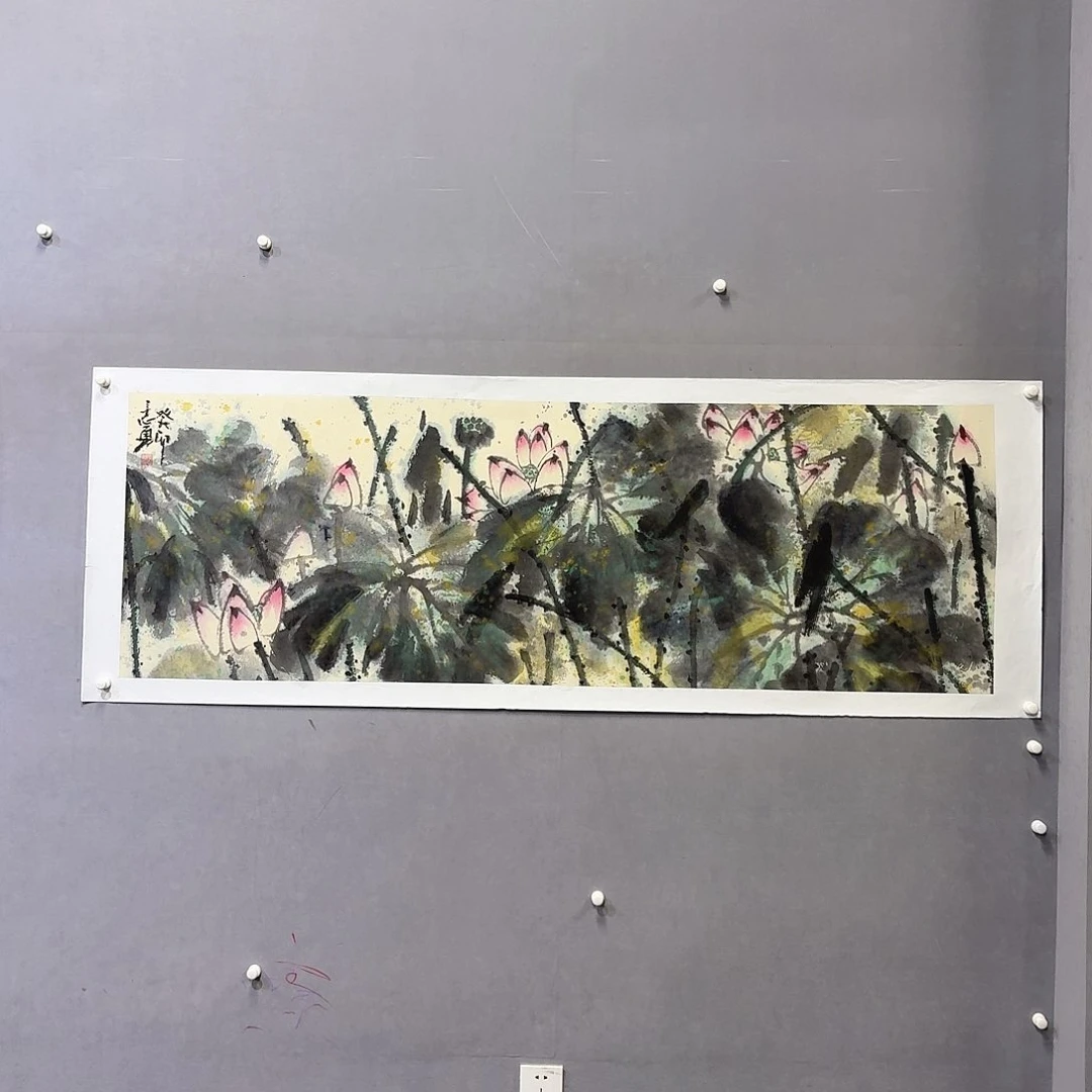 国画亲笔手绘放心去藏