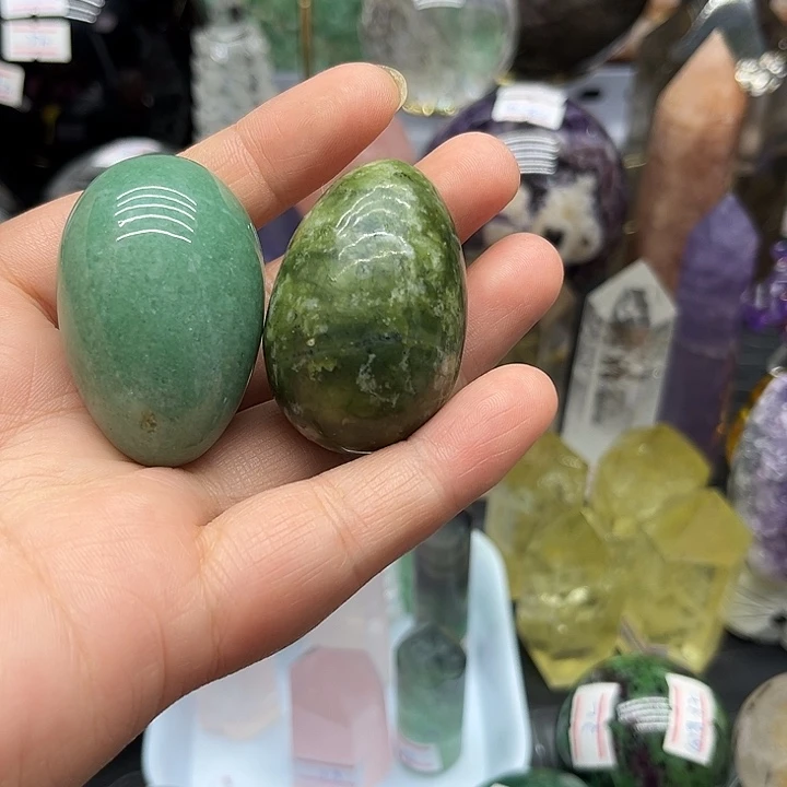 水晶珠宝半成品未镶嵌107克蛋蛋