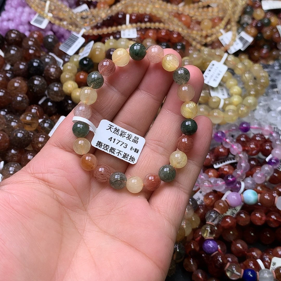 未镶嵌手链水晶，，