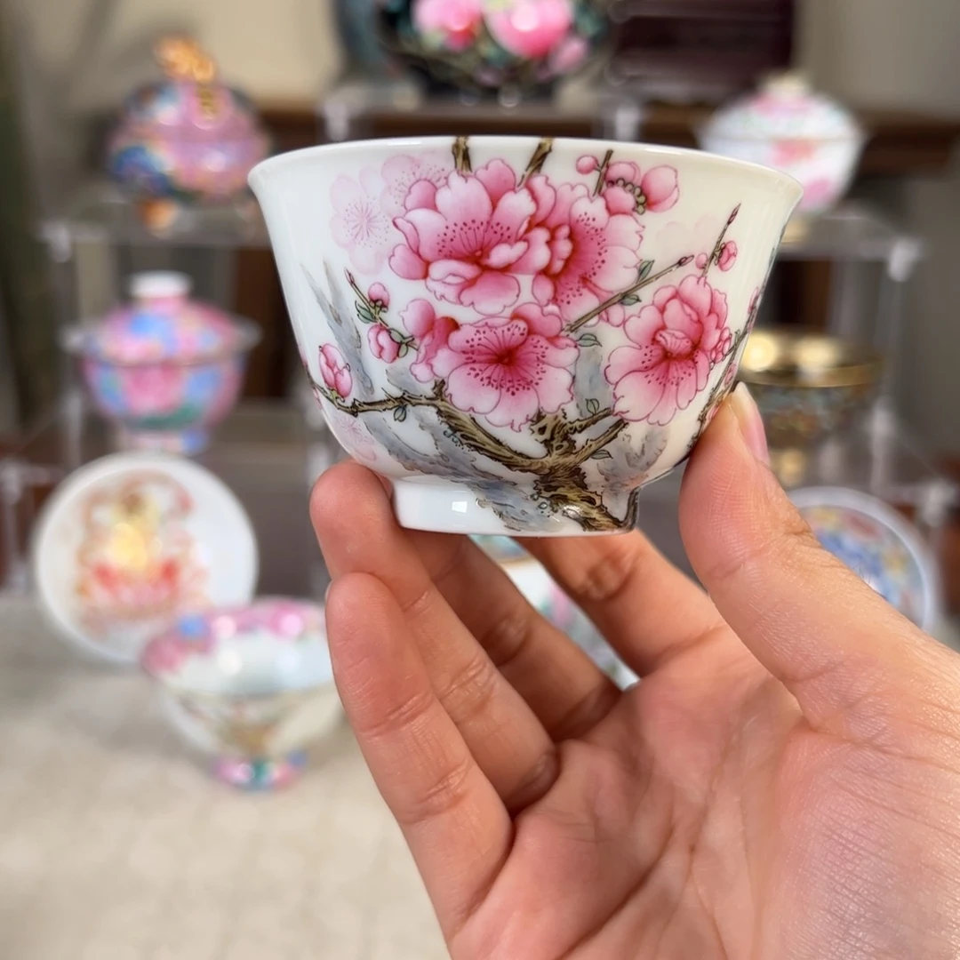 纯手工手绘 高端茶器