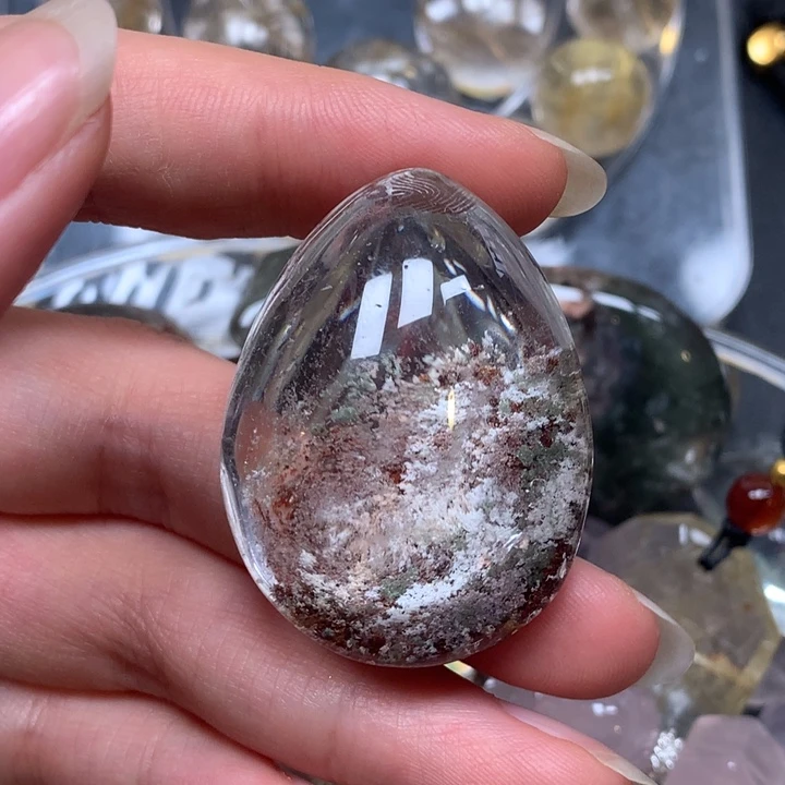 未镶嵌颈饰水晶白****天然