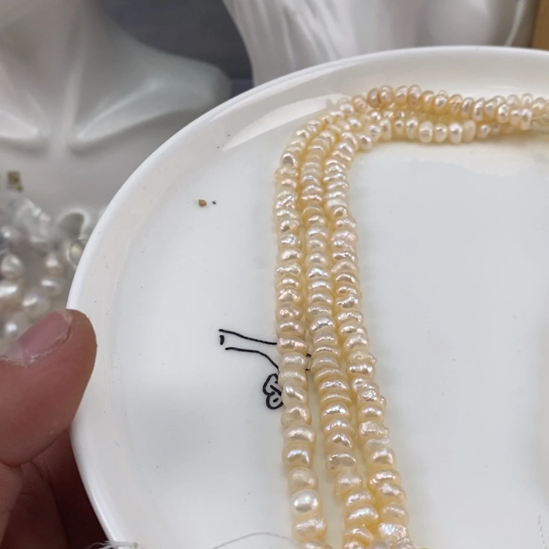 淡水珍珠手绳银S925镶嵌雀*舌