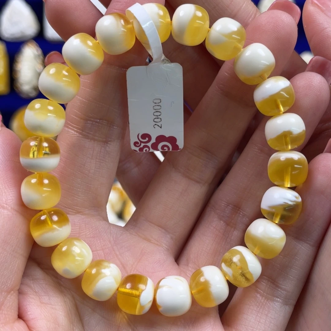 蜜蜡裸石未镶嵌琥珀蜜蜡