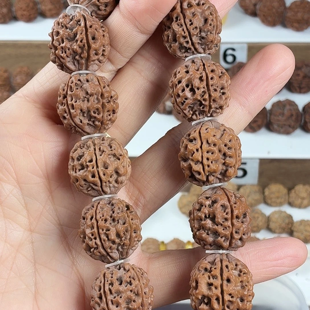 金刚菩提手串原生态精品5瓣高桩天王塔