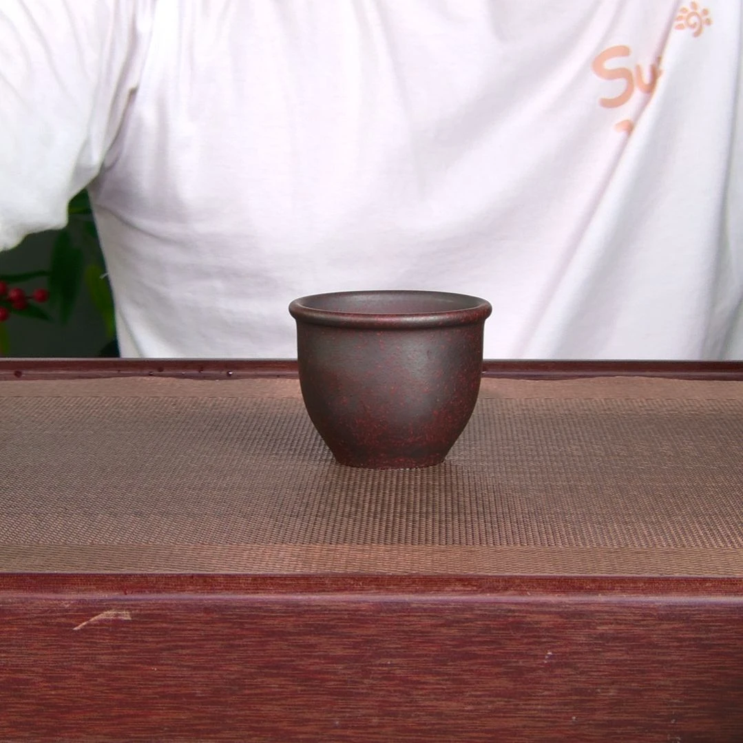 茶杯紫砂高货放漏