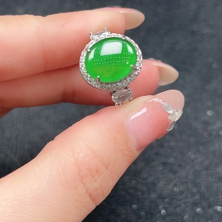 翡翠未镶嵌挂件翡翠