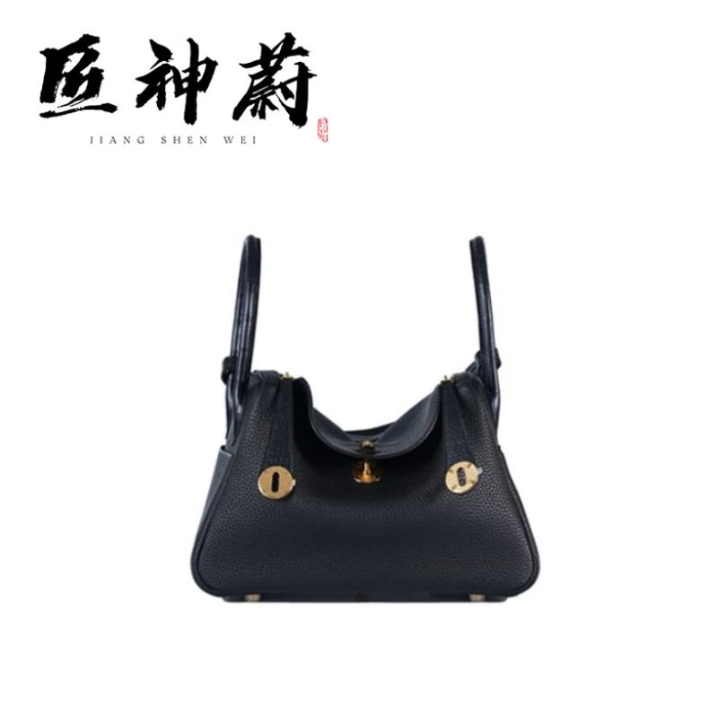 匠神蔚手工缝制TC牛皮琳迪手工包 纯手工简约单肩斜跨真皮休闲