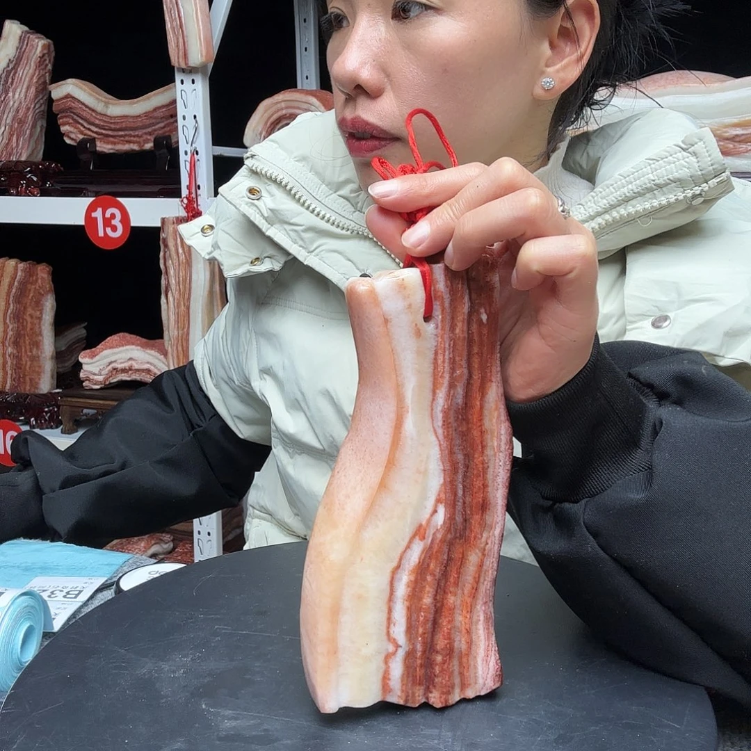 石材广西天然猪肉石头