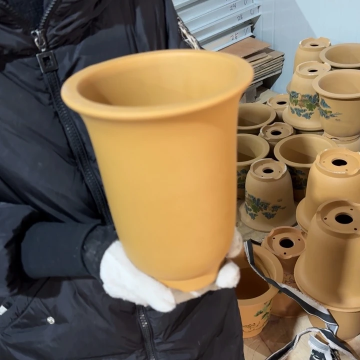 紫砂花盆包邮包破损