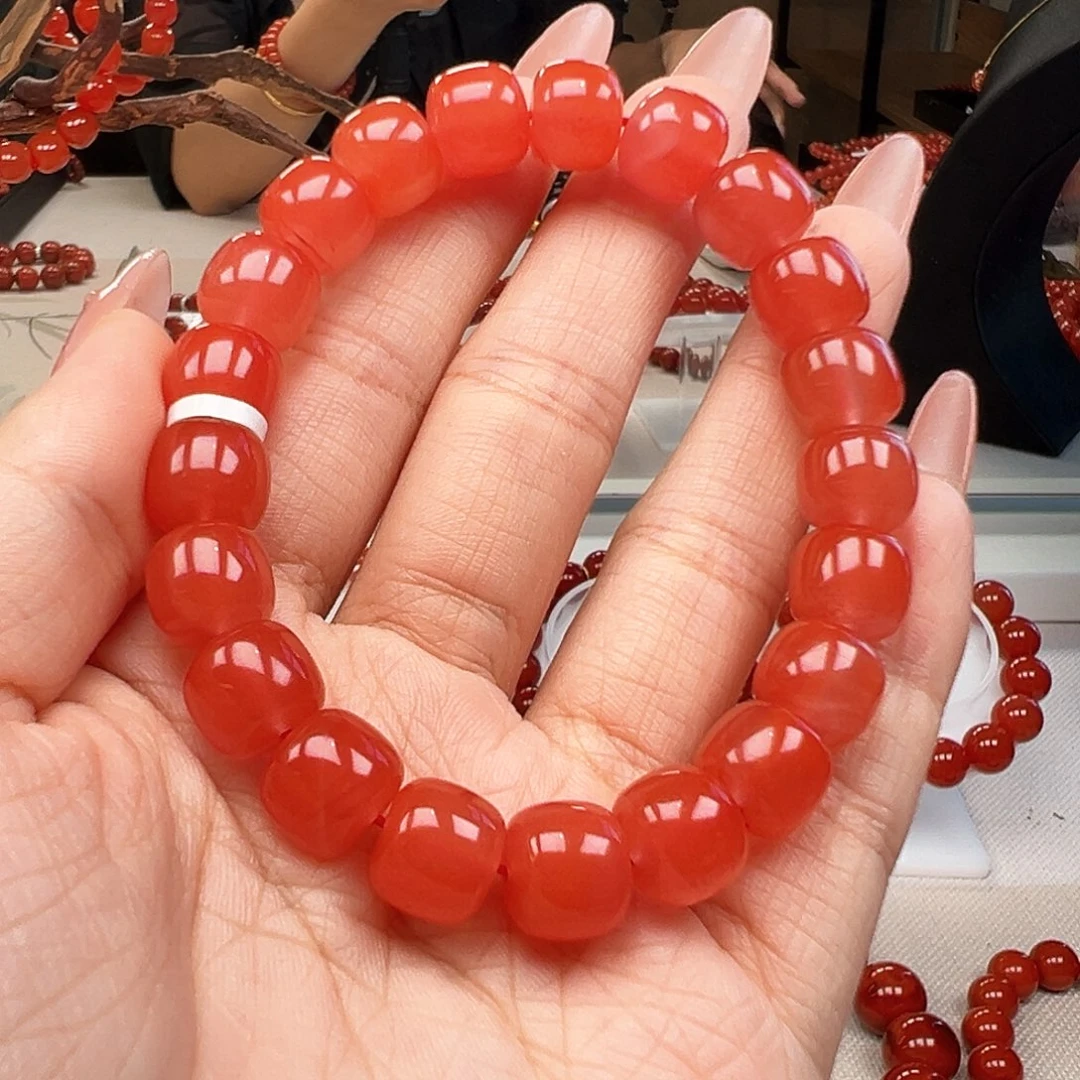 未镶嵌手链南红玛瑙