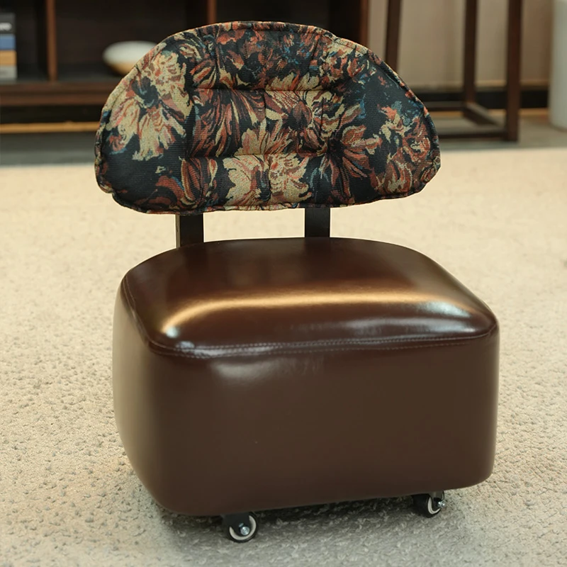 小不【繁花超级溜溜沙发】带轮滑可移动客厅家用轻奢简约单人沙发