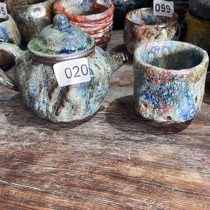 L***a志野茶器茶杯 陶瓷制品