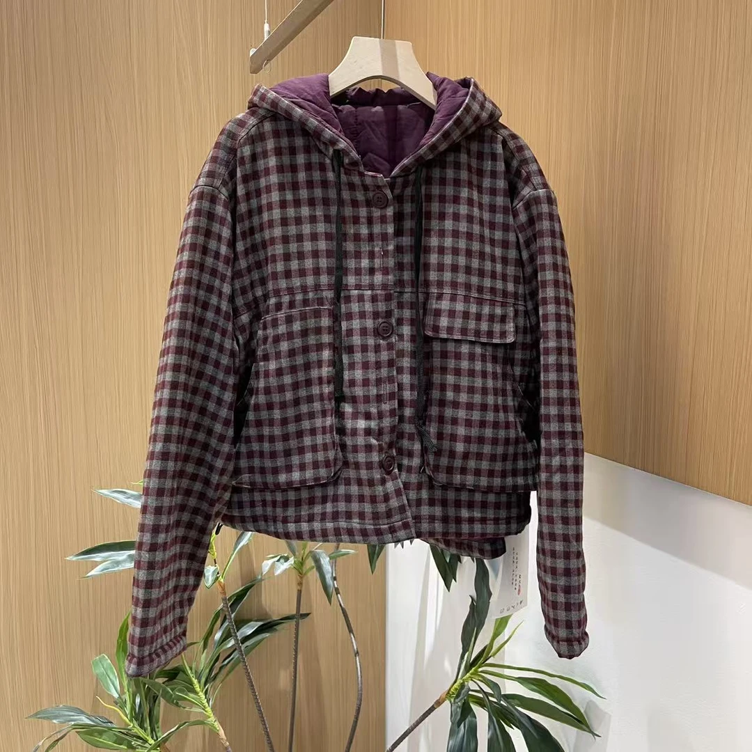 17951新款冬季加厚休闲显瘦百搭时尚棉服