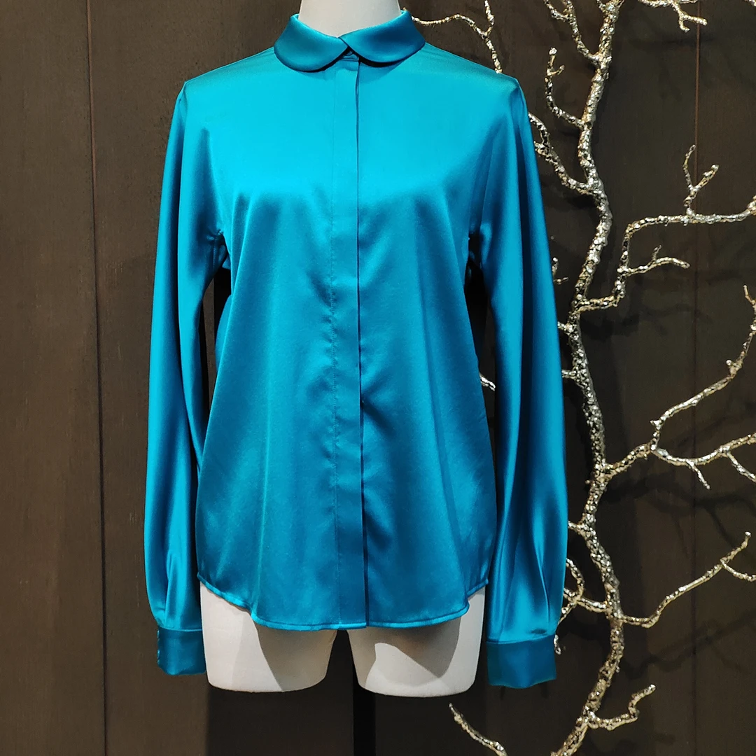 【蘭悦东方】国风中式高端香云纱 衬衫-6706