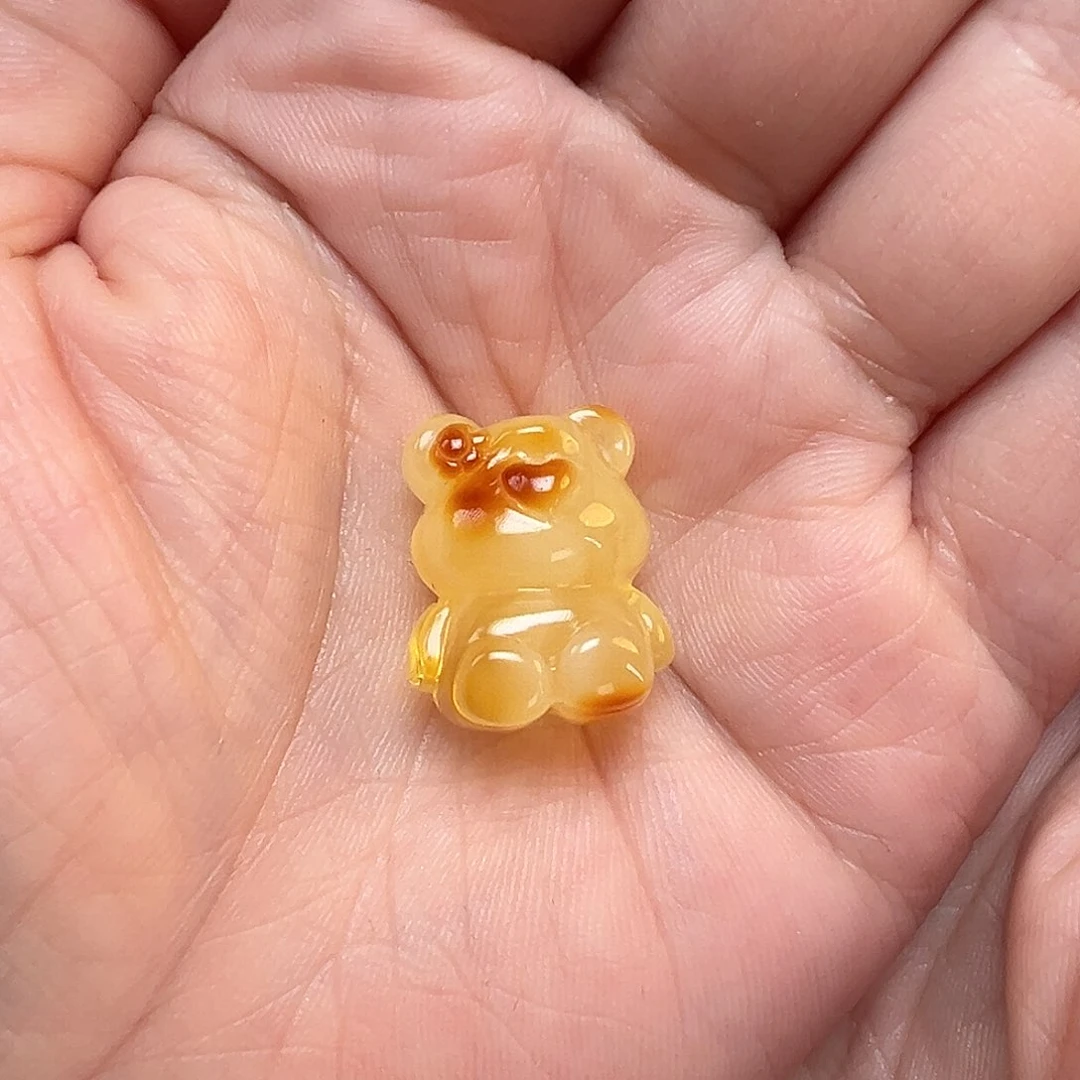 琥珀珠宝奇石未镶嵌糯*妈