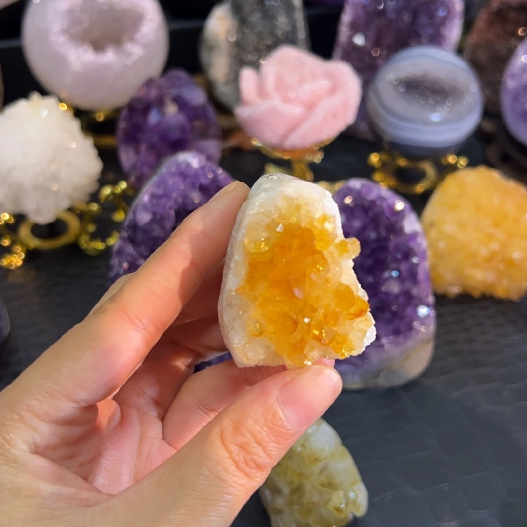 水晶未镶嵌珠宝半成品19