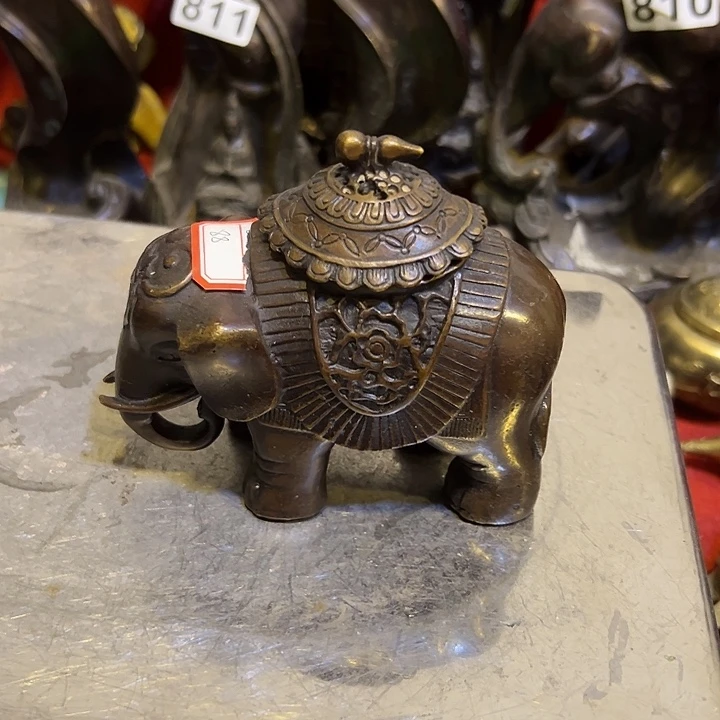 黄铜摆件，文房工艺品摆件