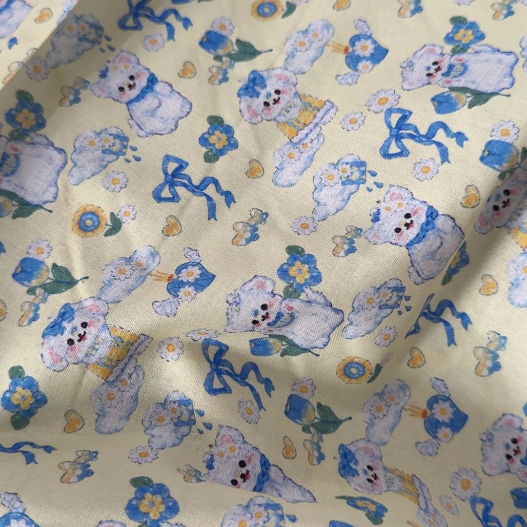 棉新款纯棉平布1米价X1.1米宽F区福利微瑕