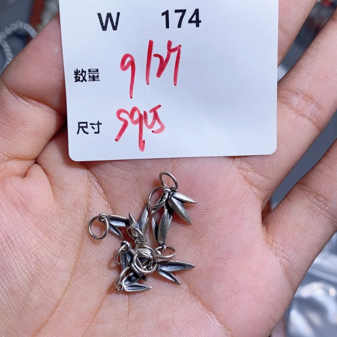 银S925镶嵌颈饰水晶W174