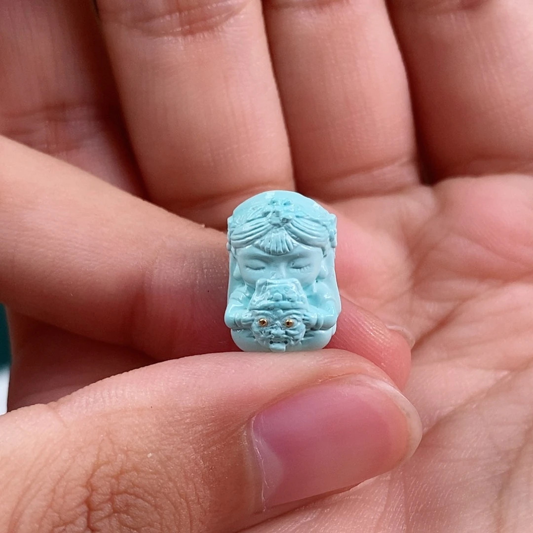 绿松石珠宝奇石未镶嵌