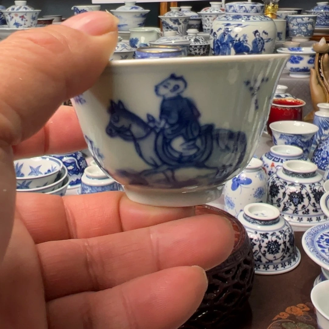 摆件景德镇青花陶瓷