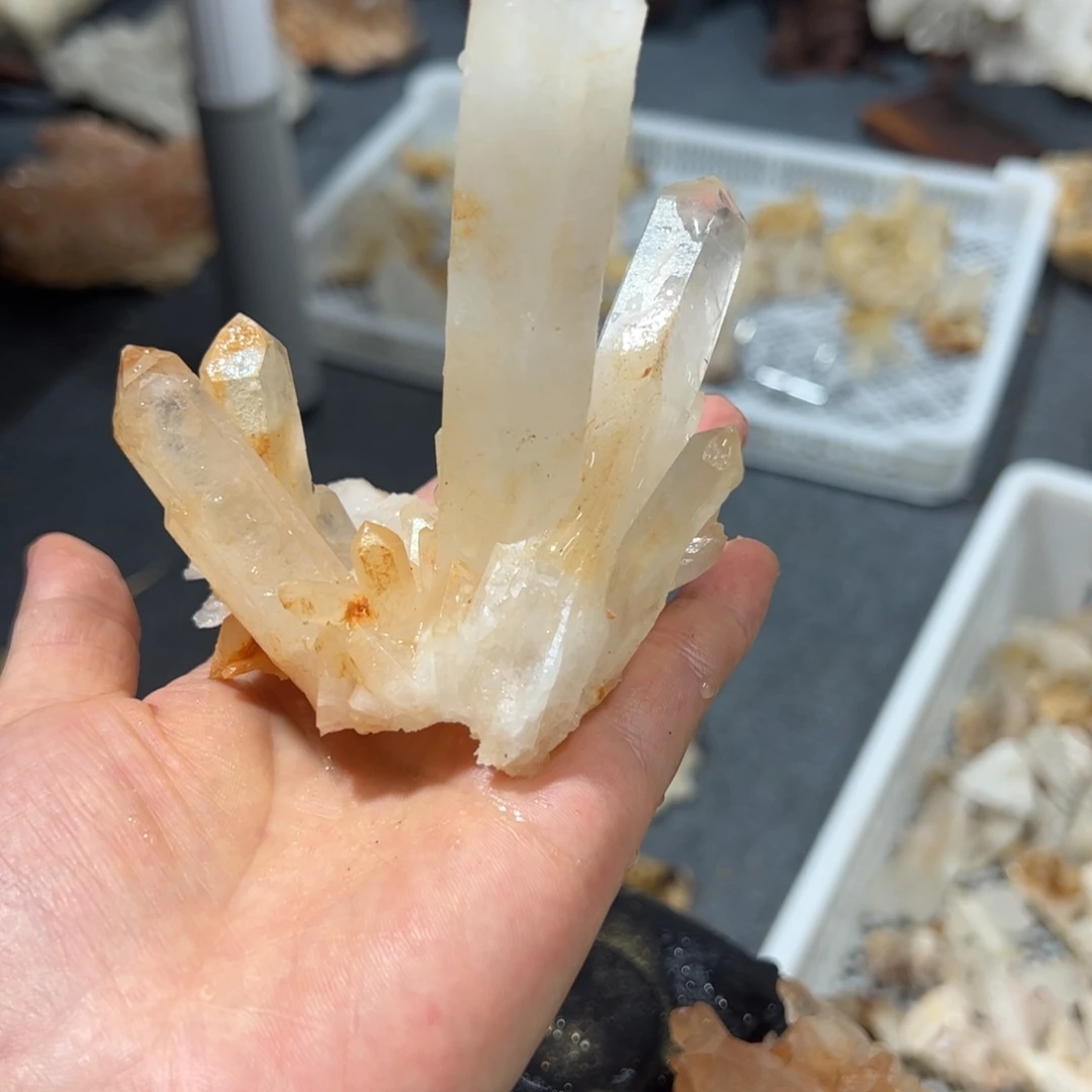 纯***.未镶嵌珠宝半成品水晶