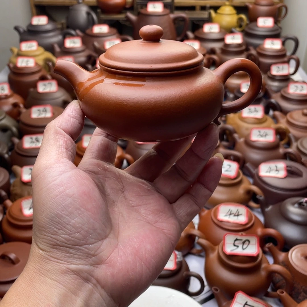 紫砂茶壶宜兴紫砂全手工