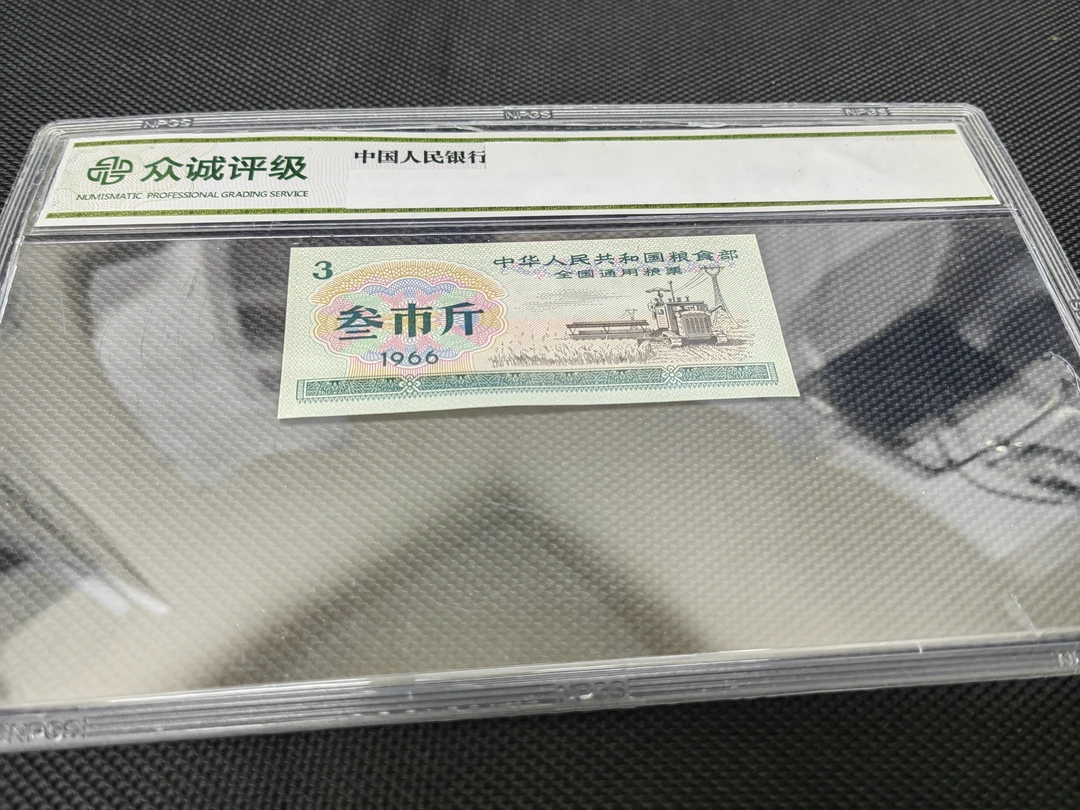 皮皮精选旧票全国通用粮票3市斤20张新