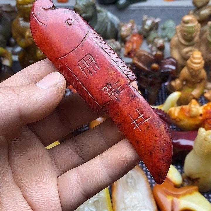 未镶嵌蛇纹石玉颈饰