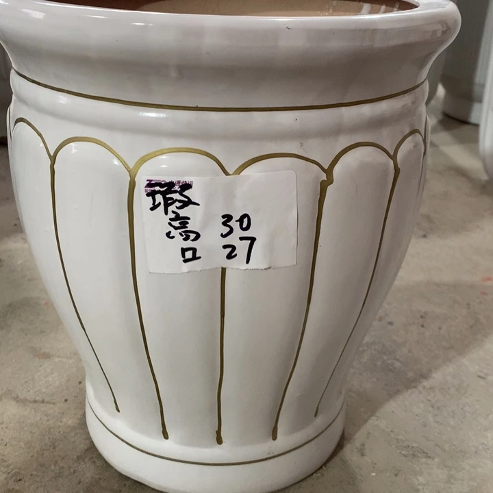 【闪购商品】红陶高温陶瓷花盆默认瑕疵