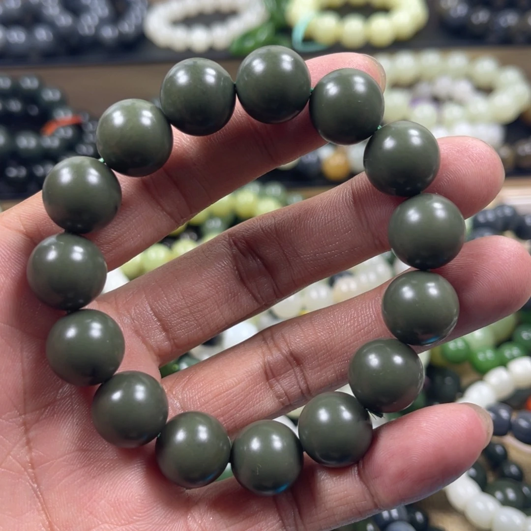 和田玉手串未镶嵌