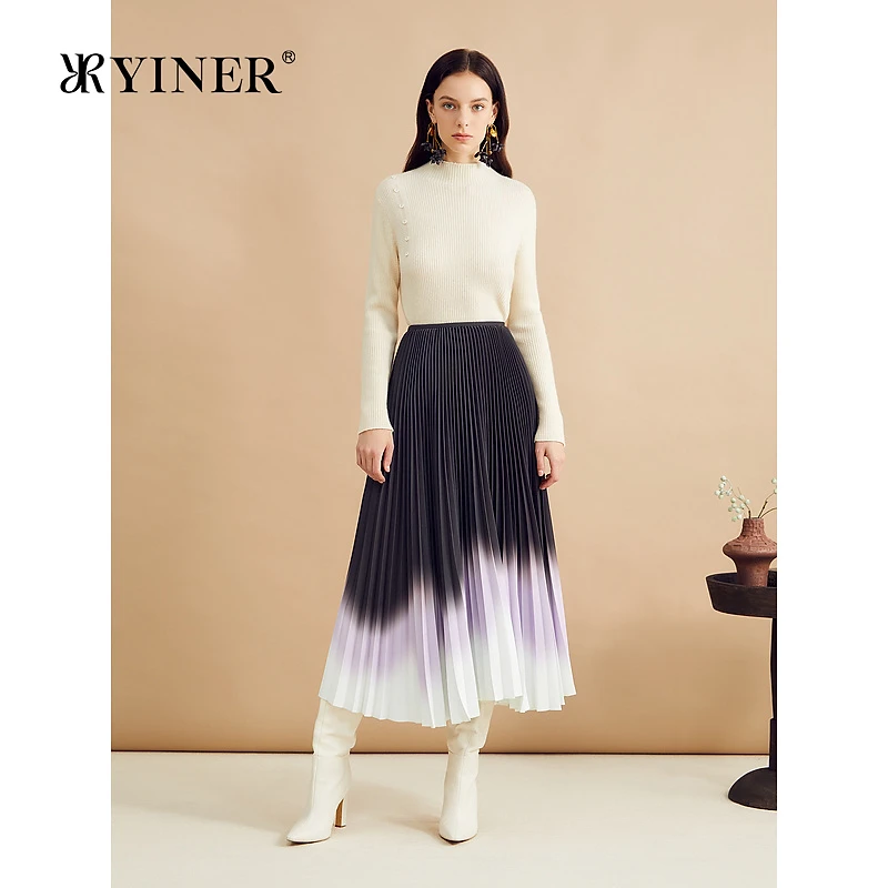精选YINER音儿2024冬季新款毛针织衫8C34506810