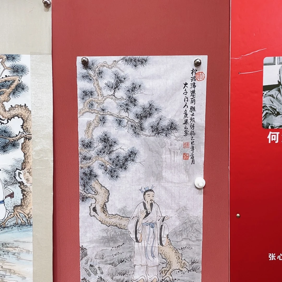 国画侯果山老师手绘国画作品音浩
