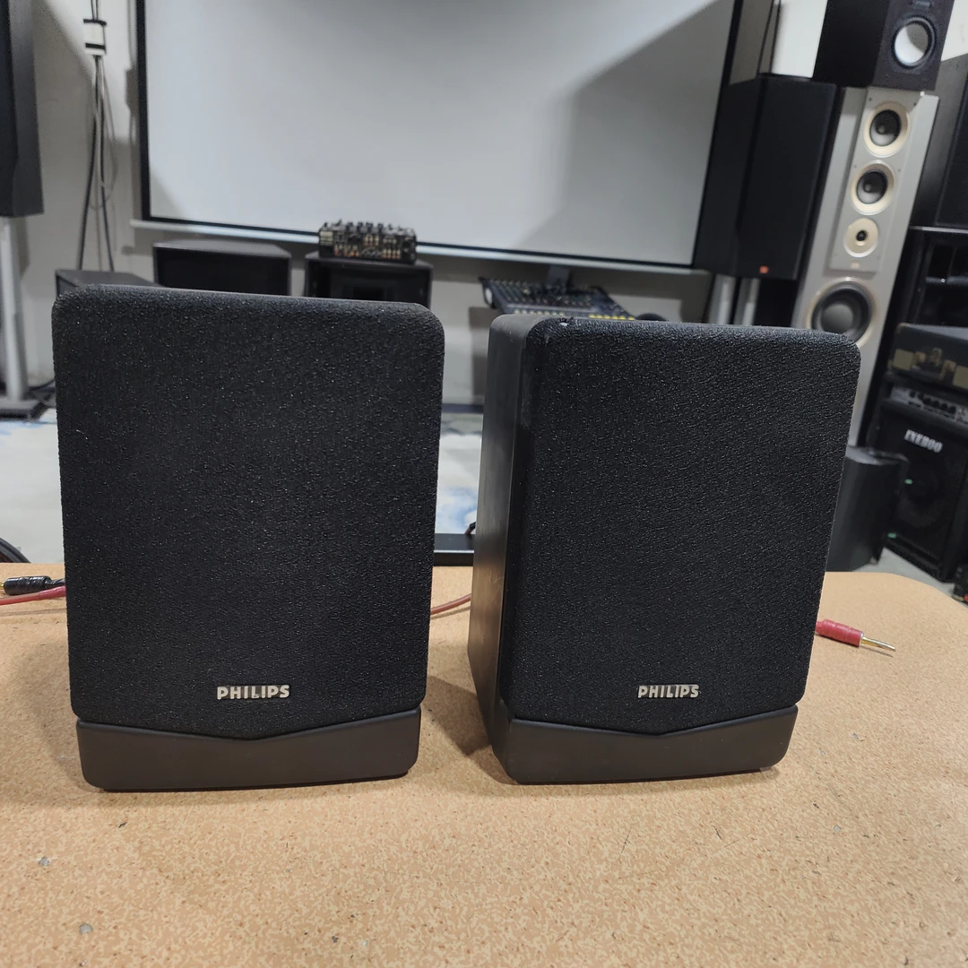 8新 Philips/飞利浦 二手飞利浦小音箱一对，出声，不带线材